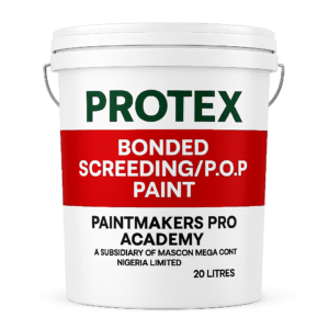 PROTEX BONDED SCREEDING / P.O.P PAINT
(RED LEBELL)