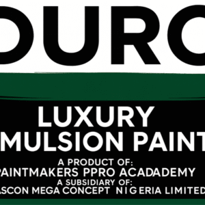 DURO Luxury Emulsion Paint 20LTR stickers