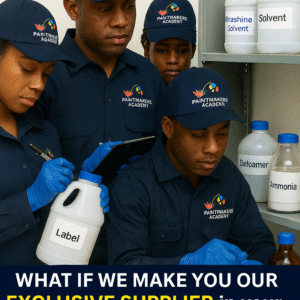 PAINT COMPONENTS BRANDED STICKERS