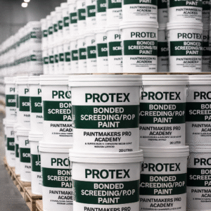 PROTEX  BONDED SCREEDING / P.O.P PAINT (GREEN LEBELL)